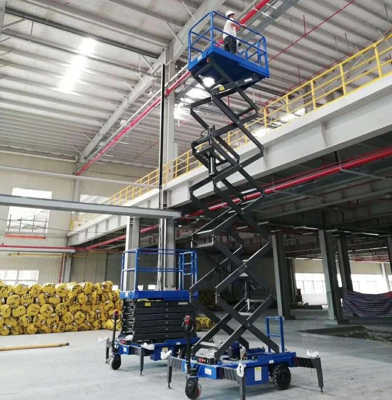 洛阳助力行走剪叉式高空作业平台